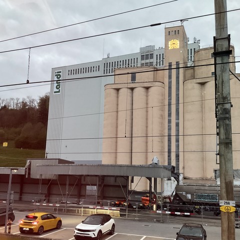 Landi agricultural silos at Cossonay-Penthalaz