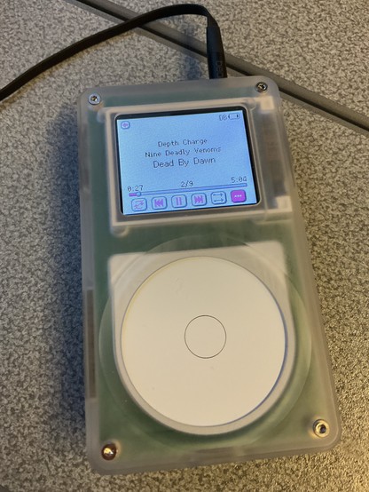 Photo of a Tangara music player.