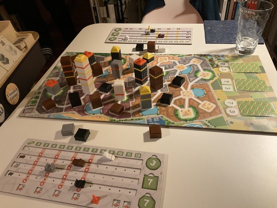 Endstand: einige Häuser sind ganz schön hoch!